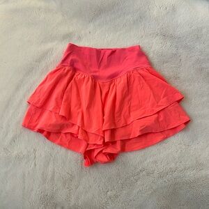 aerie flowy crossover shorts
